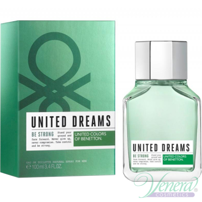 Benetton United Dreams Men Be Strong EDT 60ml for Men Men's fragrance